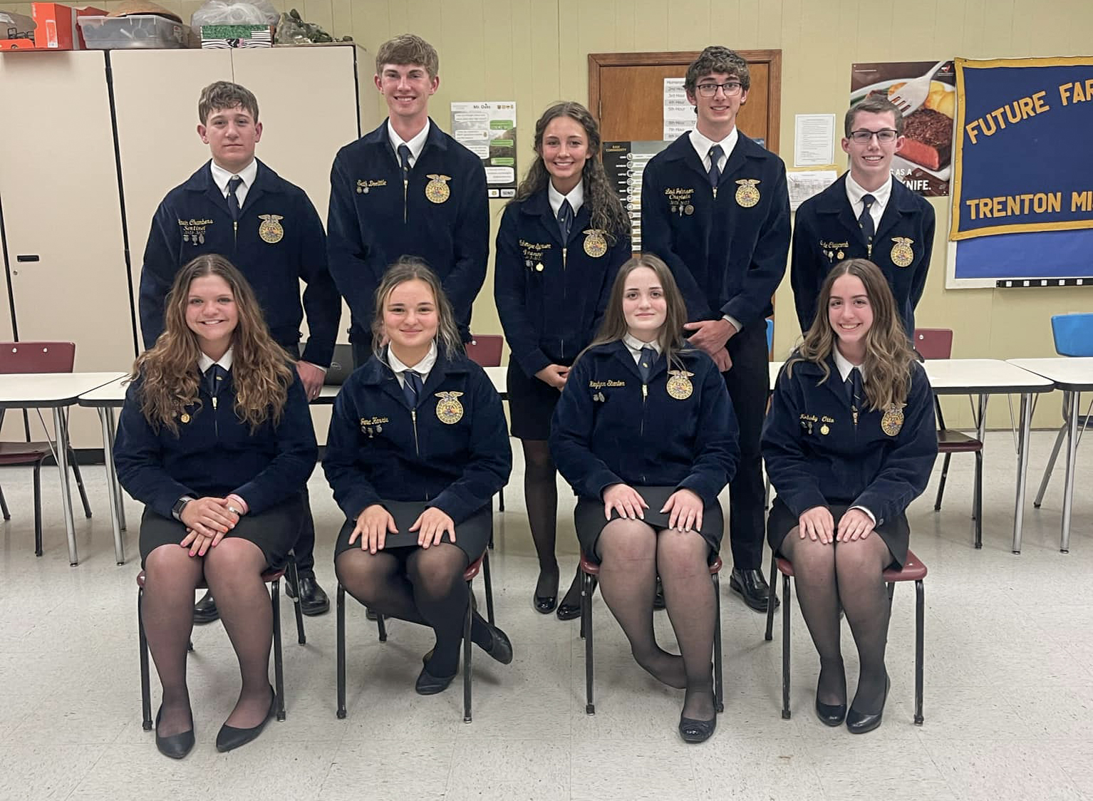 Trenton FFA Chapter elects officers for 20222023