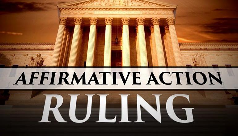 Affirmative Action Ruling News Graphic