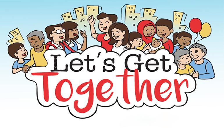 Community Get Together news graphic