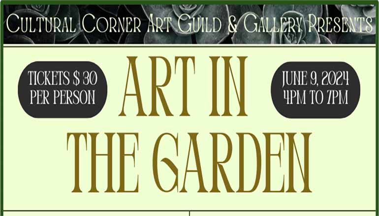 Art In The Garden News Graphic