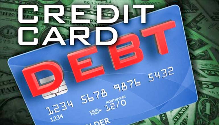 Credit Card Debt News Graphic