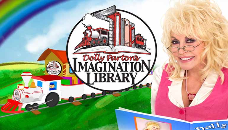 Dolly Parton Imagination Library News Graphic