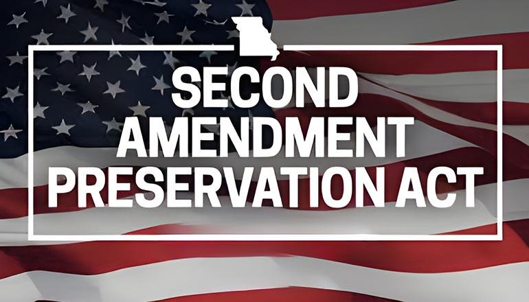 Second Amendment Preservation Act news graphic