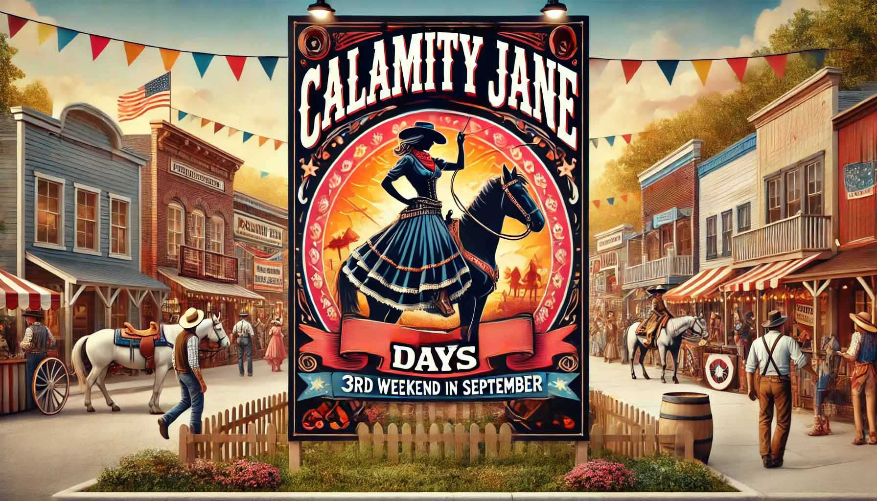 Calamity Jane Days News Graphic