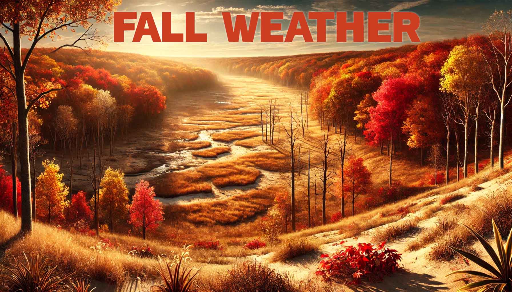 Fall Weather News Graphic