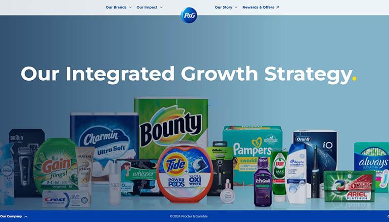 Proctor and Gamble website